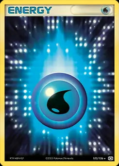 EX Emerald Water Energy #103/106 reverse holo